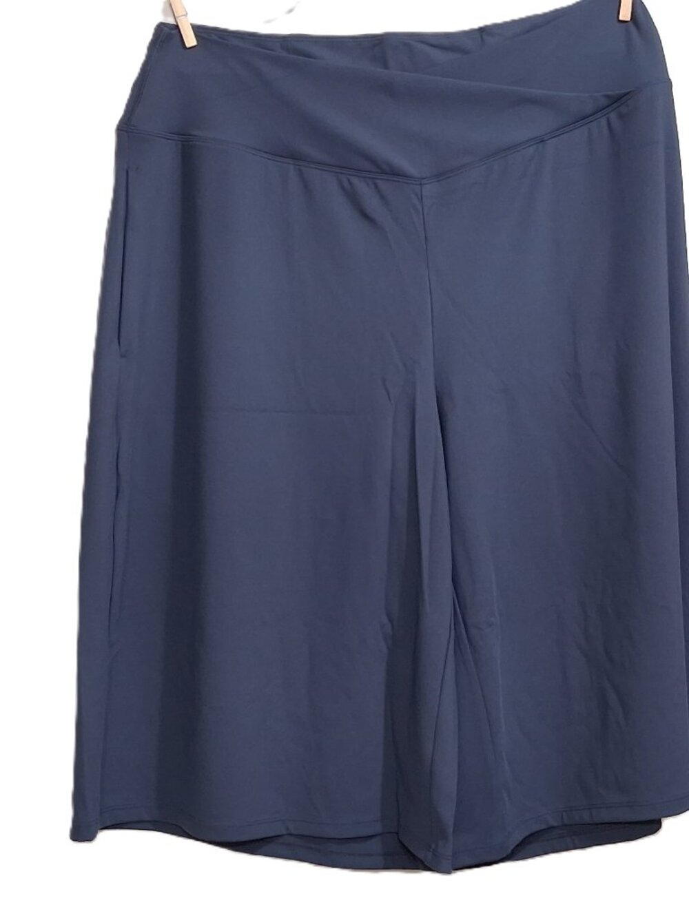 Halara Blue SoftlyZero™ Airy Crossover High Waisted Yoga Pants 1X